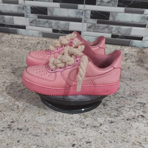 Custom nike airforce 1, pink (make a offer) - Picture 4 of 4